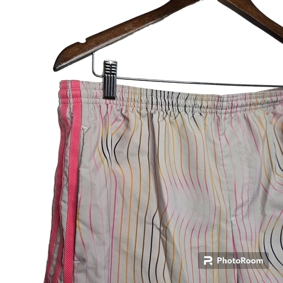 Adidas multicolor stripes sporty shorts - Picture 3 of 9